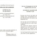 Rook van den Kieboom To van Delft