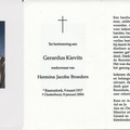Gerardus Kievits- Hermina Jacoba Broeders