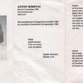 Antoon Kimenai- José Levi
