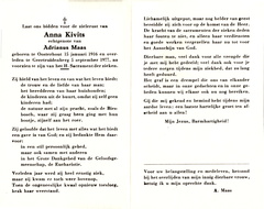 Anna Kivits- Adrianus Maas