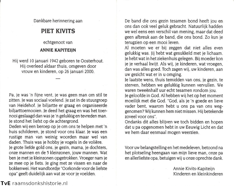 Piet Kivits- Annie Kapiteijn