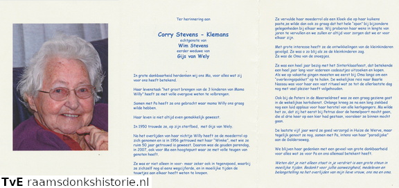 Corry Klemans- Wim Stevens