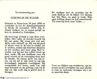 Cornelis de Klerk