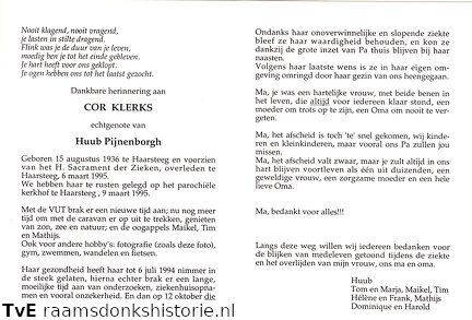 Cor Klerks- Huub Pijnenborgh