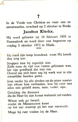 Jacobus Klerkx