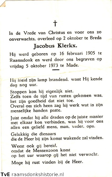 Jacobus Klerkx