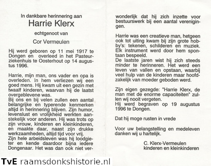 Harrie Klerx- Cor Vermeulen