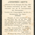 Antonia Klijs Johannes Aarts