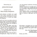 Johannes Klijs Maria Paulina Marijnissen