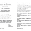 Gerard Kloosterman Coby Jongenelen