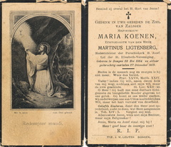 Maria Koenen- Martinus Ligtenberg