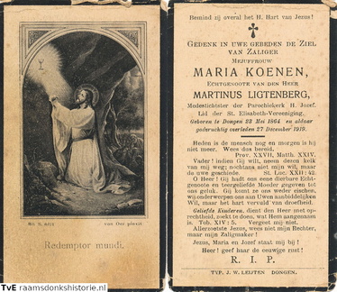 Maria Koenen Martinus Ligtenberg