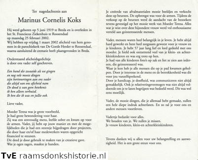 Marinus Cornelis Koks