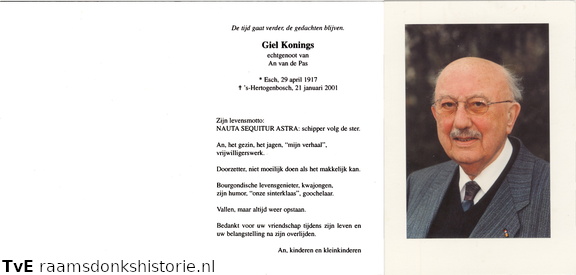 Giel Konings- An van der Pas