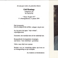 Giel Konings- An van der Pas