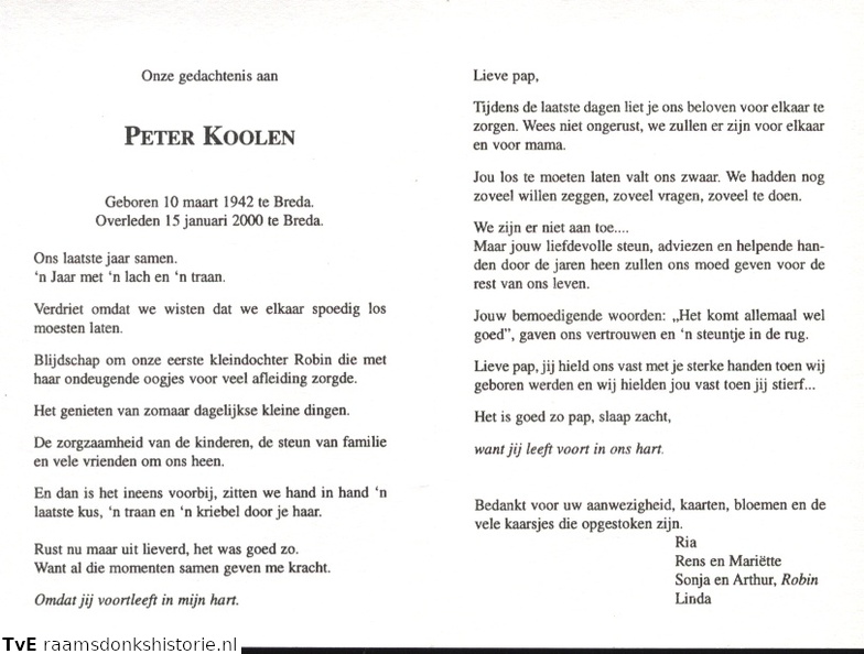 Peter Koolen Ria de Jongh