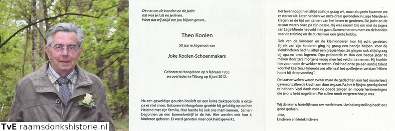Theo Koolen- Joke Schoenmakers