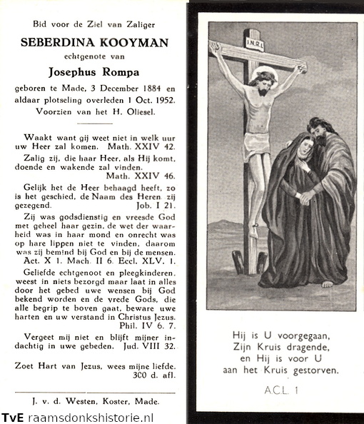 Seberdina Kooyman- Josephus Rompa