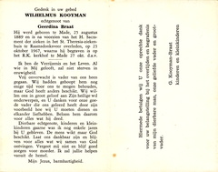 Wilhelmus Kooyman- Geerdina Braat