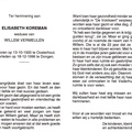 Elisabeth Koreman- Willem Vermeulen