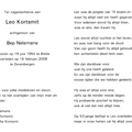 Leo Kortsmit- Bep Nelemans