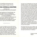 Helena Cornelia Kouters- Bartholomeus Matheus Reijnart
