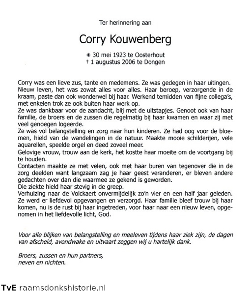 Corry Kouwenberg