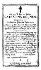 Catharina Krijnen- Norbertus Joannes Gerritsma