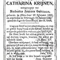 Catharina Krijnen- Norbertus Joannes Gerritsma
