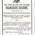 Franciscus Krijnen Catharina Franssen