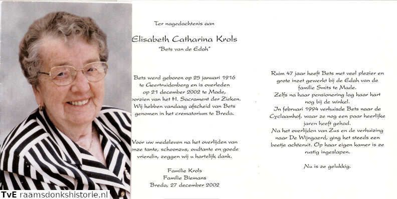 Elisabeth Catharina Krols