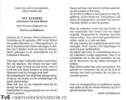 Antonetta Cornelia Maria Kuijpers- Gerrit van Bokhoven