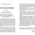 Maria Johanna Kuijpers- Petrus Adrianus Ariëns