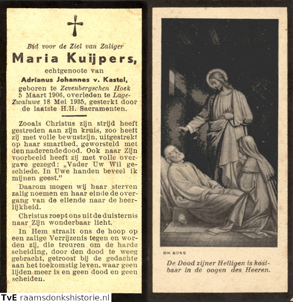 Maria Kuijpers- Adrianus Johannes van Kastel
