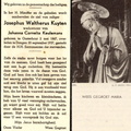 NJosephus Waltherus Kuyten- Johanna Cornelia Keulemans