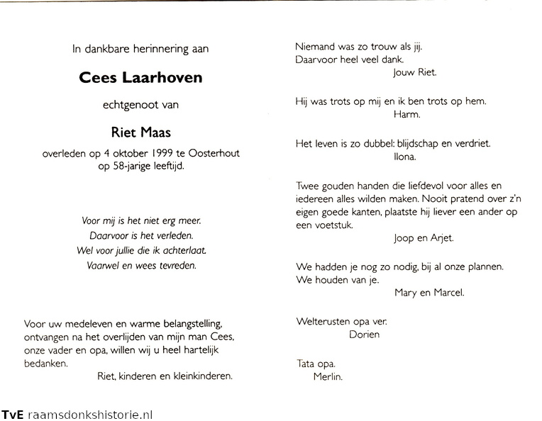 Cees Laarhoven Riet Maas