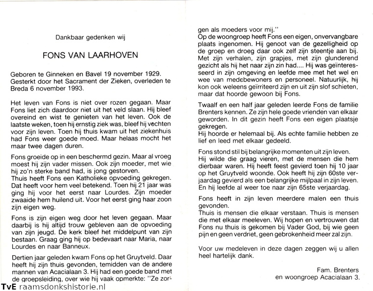 Fons van Laarhoven