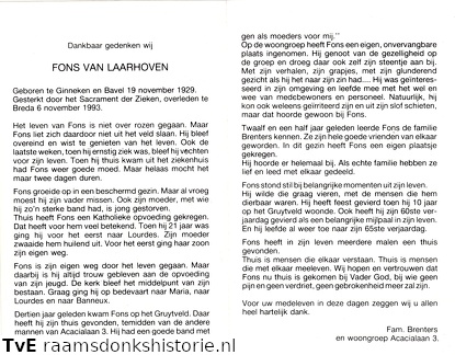Fons van Laarhoven