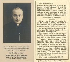 Josephus Jacobus van Laarhoven