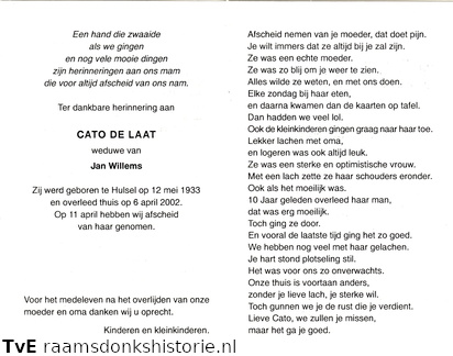 Cato de Laat Jan Willems