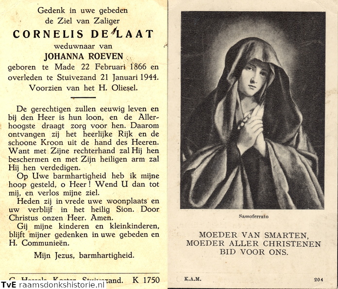 Cornelis de Laat Johanna Roeven