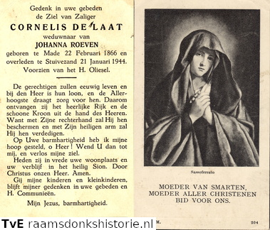 Cornelis de Laat Johanna Roeven