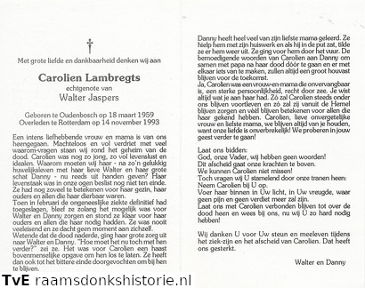 Carolien Lambregts Walter Jaspers