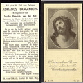Adrianus Langenberg Jacoba Hendrika van der Nat