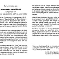 Johannes Langerak Everdina Wilhelmina Sophia van Gool