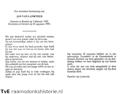 Jan van Lankveld