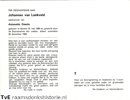 Johannes van Lankveld Antonetta Geerts