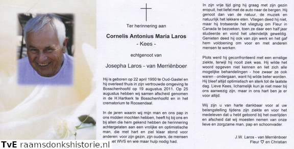 Cornelis Antonius Maria Laros Josepha van Merriënboer