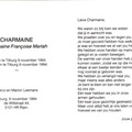 Charmaine Francoise Mariah Leemans