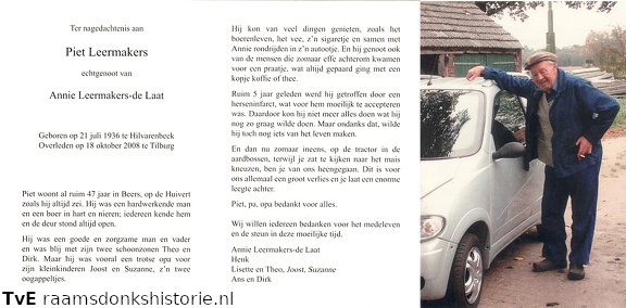 Piet Leermakers Annie de Laat